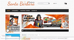 Desktop Screenshot of pirosantabarbara.es