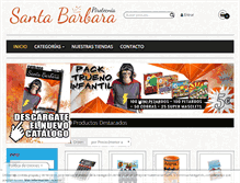 Tablet Screenshot of pirosantabarbara.es